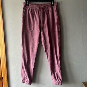 Athleta Mauve Farfallon Joggers Size Small